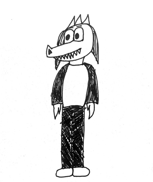 A doodle of a Drake, by Ryan DeGraw