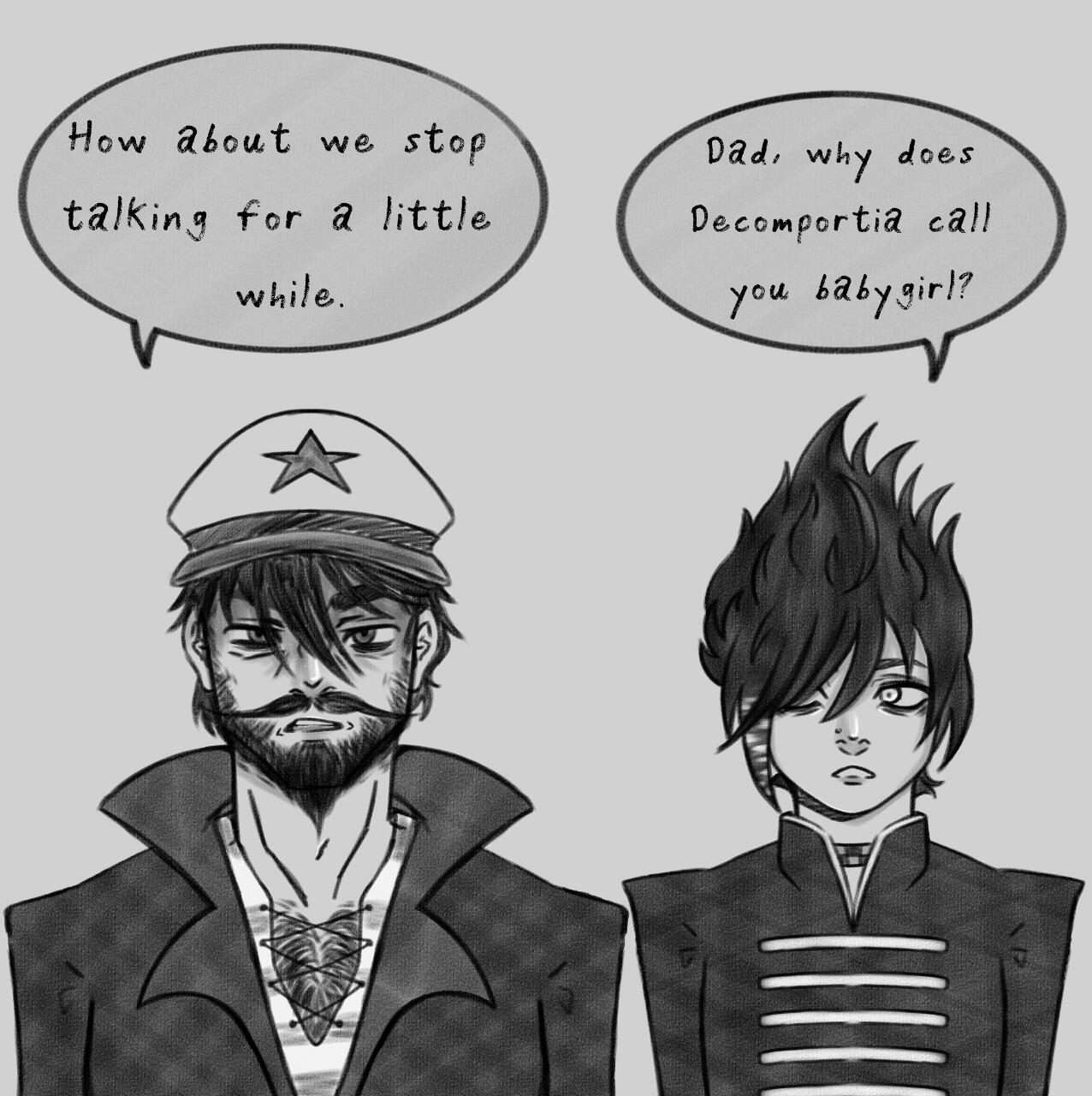 A very good meme Jack Of No Trades sent me about Decomportia