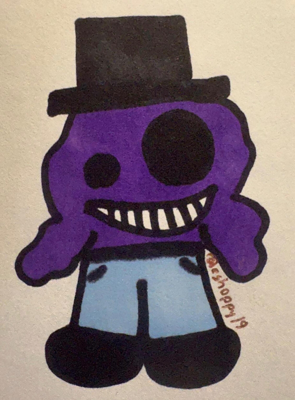 A drawing of Bigbo, by CShoppy19!