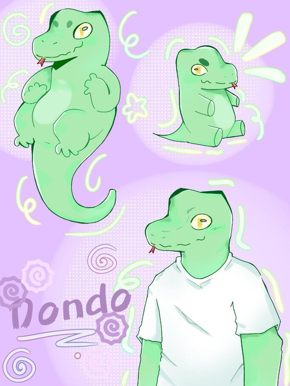 Chibi art of Dondo, by Ok-MoeGirl!