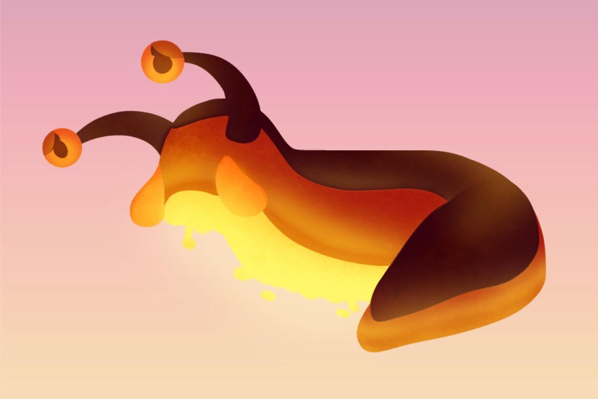 Lavalad art by ItsYaBoiWow! He is a magma slug!